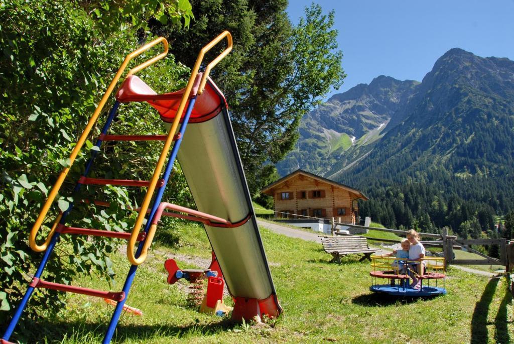 Gasthof Alpenblick Hotel Hirschegg  Bagian luar foto